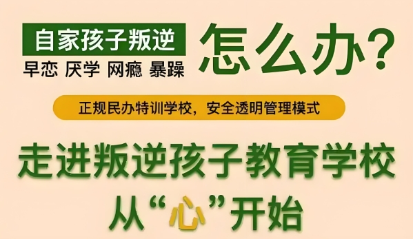 矫正孩子|广西省叛逆孩子脾气暴躁不听管教素质教育学校名单前十