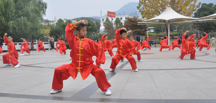 登封嵩山少林精武学校环境